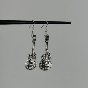 Vintage Guitarist Drop Earrings
