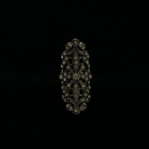 Vintage Gothic Palace Ring – Long Gold Cutout Design Vintage Gothic Palace Ring – Long Gold Cutout Design