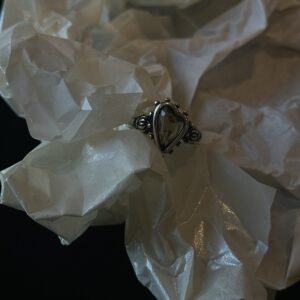 Smoky Heart Gem Ring Smoky Heart Gem Ring