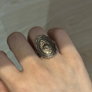 Totem Voyager Ring – Antique Gold Tribal Totem Voyager Ring – Antique Gold Tribal