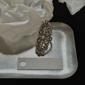 Vintage Gothic Palace Ring – Long Gold Cutout Design