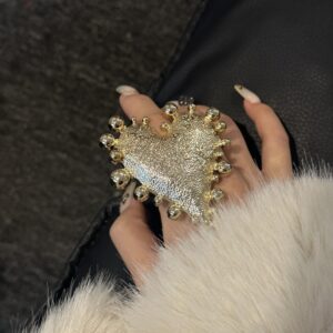 “Heartbeat Connection” Vintage Heart Ring